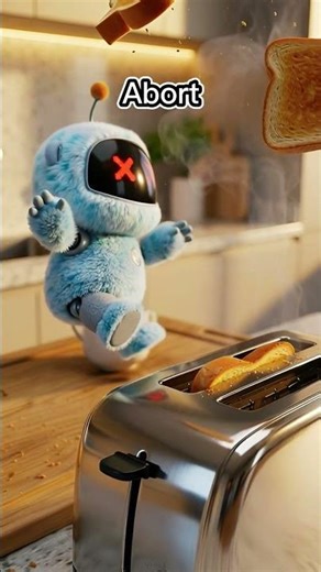 Fuzz vs. The Toaster: A Literal Disaster! 😂