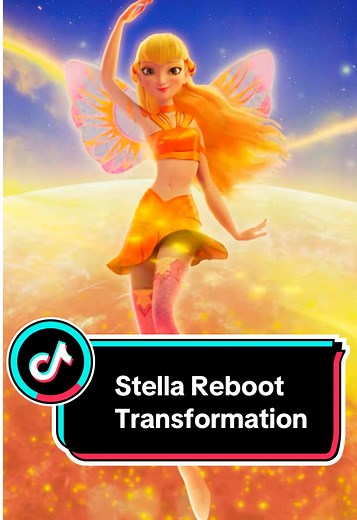 Winx Club : The Magic Is Back | Stella Reboot Transformation #winx #winxclub #winxclubthemagicisback #winxtransformation #stella
