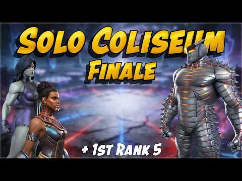MCOC Solo Coliseum Finale - Destoyer | 1st Rank 5!