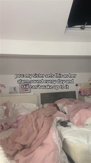 Sister's Alarm Sound: A Relatable Struggle