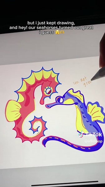 Weird interaction #art #digitalart #artist #artworkout #procreate