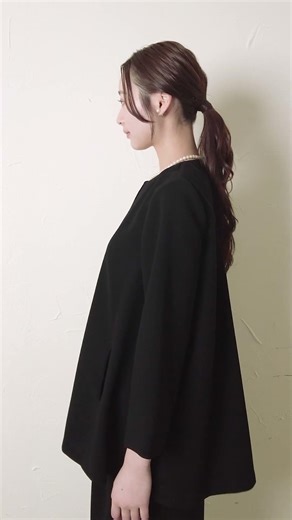 ゆったりとした着心地でありながら、きちんと見えも両立したブラックフォーマル 紹介商品はこちら ▶ https://x.gd/1vEmr #shorts