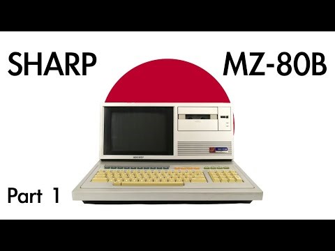 🇯🇵 Sharp MZ-80B: Part 1 (Disassembly) [#TCE0684]