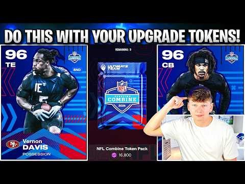 USE YOUR COMBINE TOKENS TO GET THESE FREE 96 OVERALLS IN MADDEN 26!