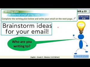 Grade 9 English Revision Writing