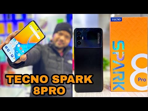 Tecno Spark 8 Pro ⚡ Unboxing || First On Hand || Review || Camera Test || Face & Finger Lock Test 🔥
