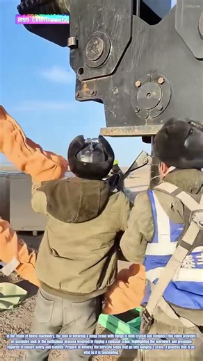 Rigging the Colossus: Securing a Mega Crane with Slings