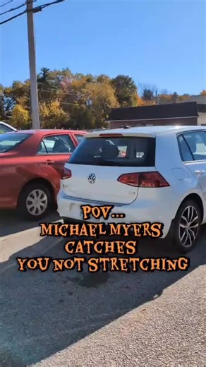 Assisted stretching have saved so many people from Michael Myers and from aches, pains, and risk of injury! #stretch #coach #halloween | Flexable Assisted Stretching | Facebook