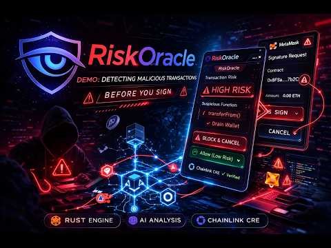 RiskOracle Demo: Detecting Malicious Transactions Before You Sign