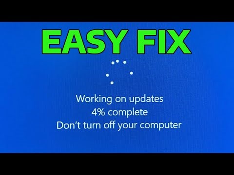 How To Fix Working on Updates Don't Turn off Your PC This Will Take a While in Windows