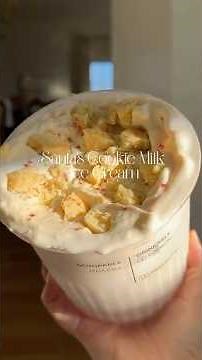 Santa’s Cookie Milk Ice Cream | Ninja Creami Recipes