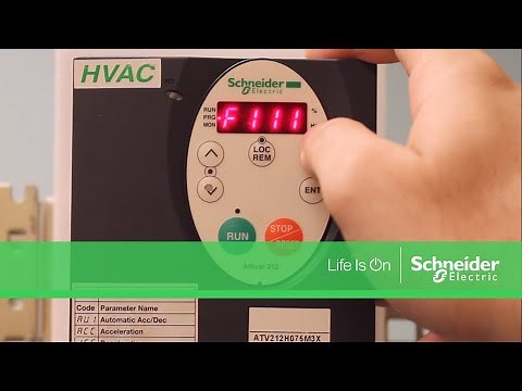Configuring Altivar™ ATV212 & ATV21 to Run in Reverse Mode | Schneider Electric
