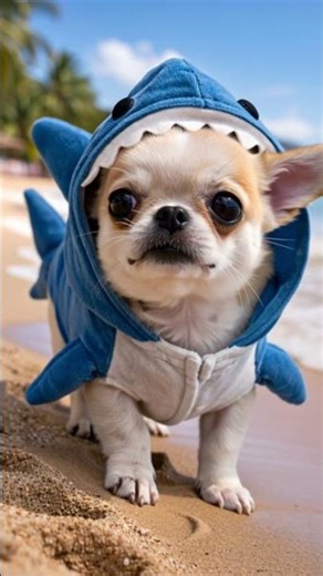 Perrito chihuahua | Tiburón a la vista | Mike Laure #dog #music