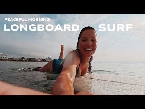 Morning Longboard SURF | Presence Over Performance