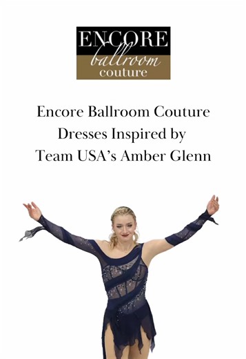 Waltz onto the dancefloor with stunning dresses inspired by Team USA's @Amber! ✨ Each dress is sure to make you feel like a champion 🥇 #ballroom #figureskating #ballroomdance
