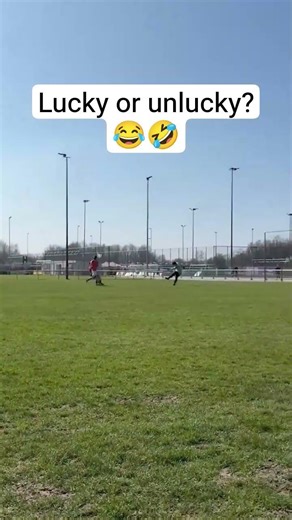 Lucky goal or unlucky injury? #football #shorts