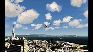 Above the western vistas with Aerofly FS2