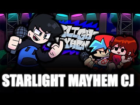 CJ's Starlight Mayhem FULL WEEK in Friday Night Funkin'