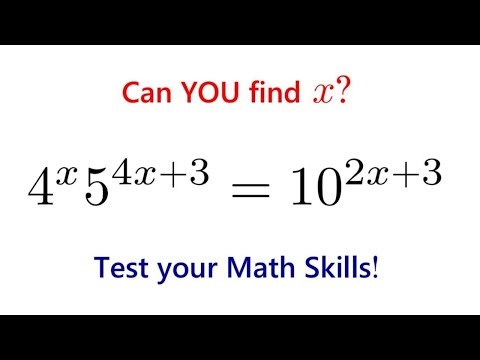 Can You Solve This Exponential Equation? Most Students Get Stuck!