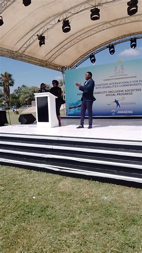 United Nations International Day of Persons with Disabilities Commemoration 2025 2025 Theme: Director - Disability Coordination Office - Ms. Peggy Garebaitse | Botswana Council for the Disabled
