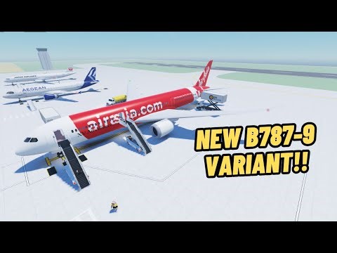 Tour and Full Flight with the B787-9 in Cabin Crew Simulator | ROBLOX | AlyXV