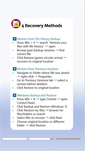 Recover Permanently Deleted Files in Windows 10 (Windows Tricks)#windows10 #filerecovery
