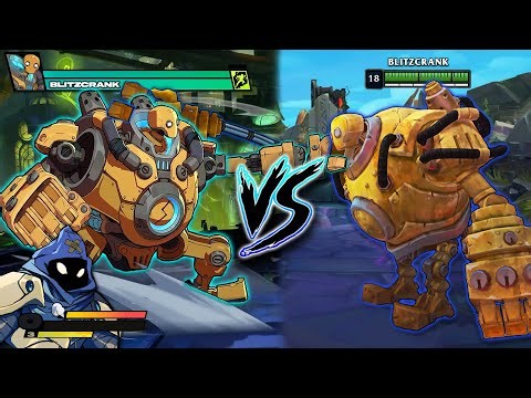 Blitzcrank | 2XKO VS League Comparison