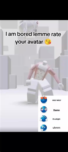 Lemme rate your avatar 😛😛 #roblox #christmas #fyp #viral #trending