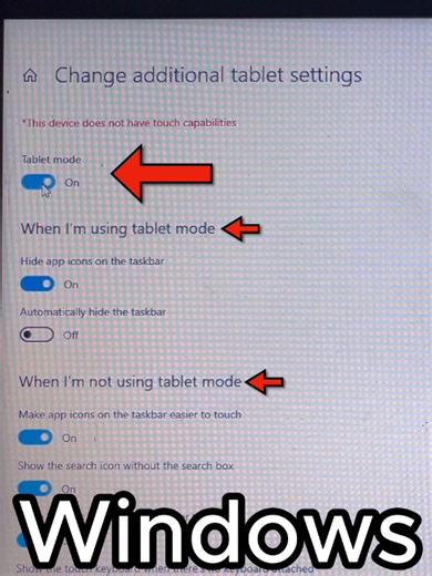 How to Set Tablet in Windows 10 PC/Laptop #windows #windows10 #computer