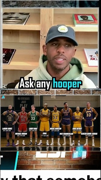If you tell me to name my all-time to starting 5 I'm damn sure gonna be on that team" 😂😂 ~ CP3