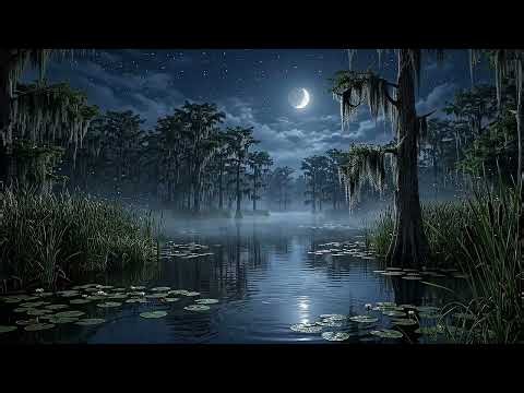 Peaceful Tree Frog Sounds in the Louisiana Wetlands – Nature White Noise for Relaxing, Deep Sleep