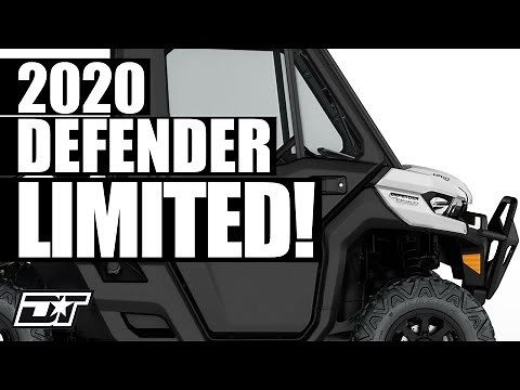 2020 Can-Am Defender LIMITED Walk Around & First Impressions