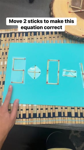Move 2 sticks #puzzle #riddles | remix puzzle
