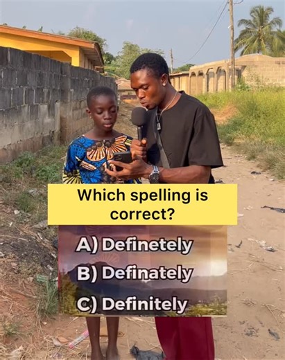 CHINEDUM on Instagram: "Which spelling?? #viral #brainteaser #fyp"