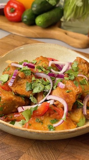 Dinner for the whole family - Ojakhuri🌶️ #food #recipe #cooking