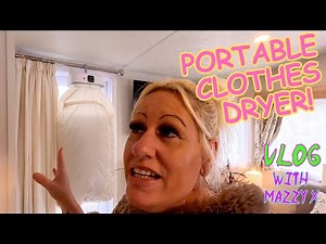 Im Testing A Cheap TEMU Portable Clothes Dryer