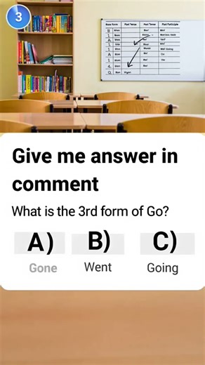 Test Your English! Irregular Verbs 3rd Form Quiz | Basic English Grammar Challenge #improveyourengli