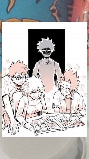 KiriBaku Comic: Hormonal | Kiribaku x Bakushima Fan Art