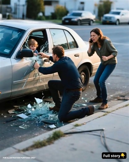 9.8M views · 3.3K reactions | MAN RESCUED A CHILD TRAPPED IN A L0CKED...