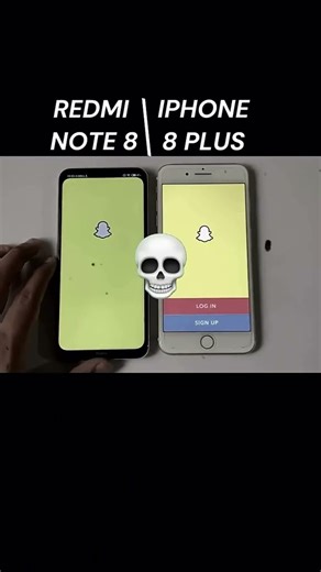 Redmi Note 8 Vs iphone 8 plus #shorts #trending #short speed test #unboxing which one is better