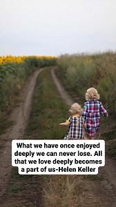 79K views · 1.6K reactions | We use the term "losing a child" when describing grief, but the reality is that they are not lost at all. Though physically gone, our child was, and will always be a part of us. Helen Keller rightly said, "What we have once enjoyed deeply we can never lose. All that we love deeply becomes a part of us." Our child will ALWAYS be a part of us. #childloss #grief #hope #loss #griefjourney | Silent Grief - Child Loss Support | Facebook