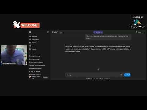 Teacher training boot camp book 2 Day 1. Talk with chatgpt 1