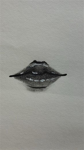 how to draw lips easy step by step.✨ #shorts #sketch #art #drawing