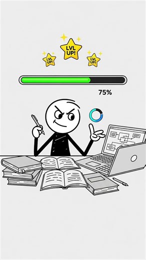 Train Your Brain to Love Studying (Dopamine Trick) #shorts