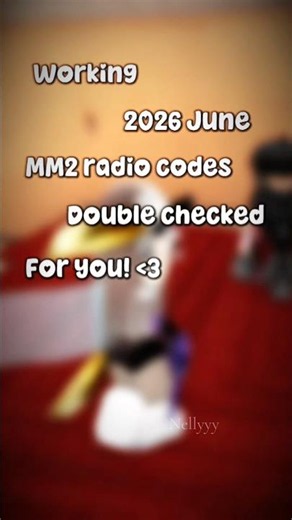 MM2 working radio codes 2026!❤️🫶 #mm2montage #inventory #mm2 #viral #edit #roblox double checked ^^