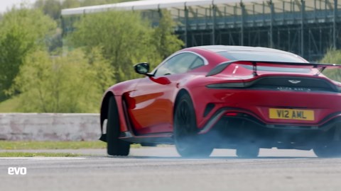 Morgan Plus Four CX-T vs Aston Martin V12 Vantage