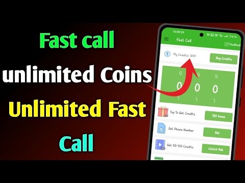 Free Call App Kaise Use Kare 2024 | fast call App unlimited credit coin | Fast call apk