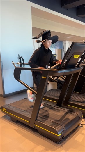 You’ve been changed for good… 🩷💚 By the Skill Run’s parachute feature. Its Multidrive Technology™ recreates the feeling and dynamics of real parachute training—helping you build top-end speed and shatter expectations of what a treadmill can do. 🪂Defy gravity—ask a staff member to help you fly today! | UMC Connect Medical Fitness Center