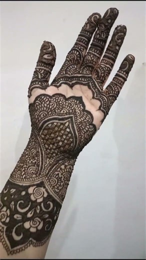 Front Hand Mahendi Design| Easy Mahendi Design| #shorts #mahendi