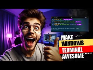 Make Windows Terminal look Better with Auto Suggestion | Oh My Posh